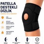 Baffhome Medikal Diz Korsesi Patella Destekli Menisküs Destekli  Ligament  Destekli Ayarlanabilir Koruyucu Sporcu Dizlik