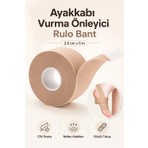 Yenilig Ayakkabı Vurma Önleyici Rulo Bant 2.5 cm x 5 M – Topuk Koruyucu, Ayak Vurma Bandı, Cilt Dostu Nefes Alabilen Ayakkabı Vurması Önleyici Bant