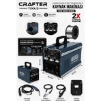 Lunax Germany 950 Amper Invertör ve Gazsız Gazaltı Kaynak Makinesi M950
