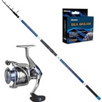 Okuma Safina 6000 - Ryuji Surf Master 420CM 100-250GR Surf Olta Seti
