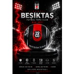 Avessa Lisanslı BJK-3011 Beşiktaş Futbol Topu Clup - Yüksek Kaliteli Pu Deri Yüzey - 4 Katmanlı Astar