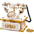 Layfhex Nostalji Telefon Görünümlü Çekmeceli Takı Müzik Kutusu