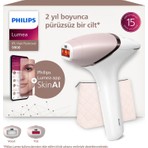 Philips Lumea 9900 Serisi BRI950/02 IPL Tüy Alma, SkinAI Uygulama, Vücut ve Yüz için 2 Başlık, Çanta
