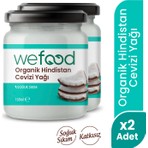 Wefood Organik Hindistan Cevizi Yağı 150 ml Soğuk Sıkım 2'li Set Ürün Özellikleriyle 8681749104048