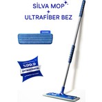 Silva Ultrafiber Mop Tekli Set – Tavan & Yüksek Alanlar İçin Duvar Mop Bezi