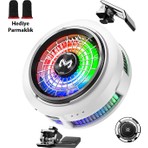 Memo CX20 Ios Android Soğutucu 20W Manyetik Rgb Telefon Soğutucu –anında Hızlı Soğutma,sessiz Fan Soğutma