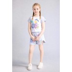 DeFacto %100 Pamuk Disney Lilo & Stitch Baskılı Şort Kız Çocuk H4102A826HS