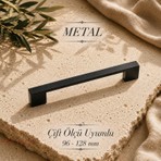 Red Level Zamak Köprü Siyah Metal Modern Kulp Modelleri Mutfak Dolap Çekmece Mobilya Kulbu
