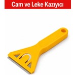 Arkhelais Cam Kazıyıcı - Ocak Camı Kazıyıcı - Leke Kazıyıcı Metal Uçlu Temizlik Spatulası