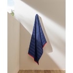 Madame Coco Mathis %100 Pamuk Plaj Havlusu - Lacivert - 70X150 cm
