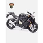 Moto Garage Bmw S1000RR 1:12 Ölçek Siyah Diecast Motosiklet Model – Lisanslı Metal Maket &amp; Koleksiyonluk Oyuncak