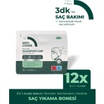 Med-Cover Shampoocap Saç Yıkama Bonesi x 12 Adet