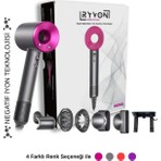 Ryvon Güçlü Saç Kurutma Makinesi 1500 W 5 Başlıklı 3 Kademe Hız Ayarı ile Profesyonel Kullanım