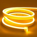 Sakin Enerji Neon Şerit LED 12V Volt Esnek Silikonlu Aydınlatma + Fiş Dahil Tak Çalıştır