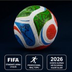 LRS Store Dünya Kupası Topu Fıfa 2026 Profesyonel Görünmez Dikiş Futbol Topu Premium Kalite