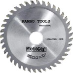 Badem10 Rambo 115 mm 40 Diş Spiral Ahşap Kesme Testeresi Pürüzsüz Kesimler İçin