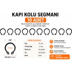Aspar Kapı Kolu Segman