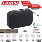 Carub Bluetooth Mini Hoparlör Taşınabilir Bluetooth Sd Kart