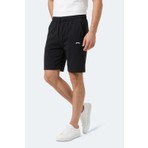 Slazenger Kasey Erkek Pamuklu Siyah Şort