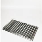 Mizan 31 x 60 cm Oluklu Krom Izgara 430 Kalite Metal Özellikli 1 Parça