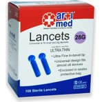 Artımed 28G Ultra İnce Lancet 100 Adet Medikal Ürünler İçin Yüksek Kalite