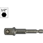 Master 530947 1/2" Lokma Adaptörü Hex Bits Saplı 73 mm