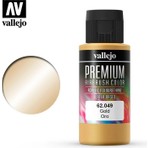 Vallejo 62049 60 Ml. Gold, Pearl&metallics, Premium Rc Color Serisi Model Boyası