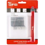 Sedef Power Tools Çapak Alma Raspa Seti Aluminyum Gövde Gfb 6660