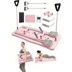 Allmart Pilates Aleti – Zamanlayıcılı, Direnç Bantlı Çok Amaçlı Egzersiz Tahtası