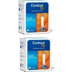 Ascensia Contour Ts 50 Li Kan Şekeri Test Stripleri - 2 Adet Ergonomik Tasarım ve Konforlu Kullanım