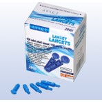 Ayset 30 gr Parmak Delme İğnesi Lanset 100 Adet Tek Kullanımlık Acısız Numune Alımı İçin