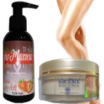  Süper Promasseur Plus Çilek Aromalı Masaj Yağı-Variflex Krem ile