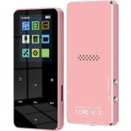 Tastech 8gb Dahili Hafızalı Mp3-Mp4 Çalar Hd Ses Bluetooth 5.0 Müzik Çalar Hafıza Kartı Girişli Fm Radyolu Pembe
