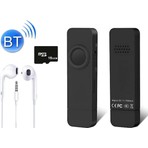 Tastech 5014MP Şarjlı Mp3 Çalar Bluetooth Lu Müzik Player Mini Mp3 Stick Hafıza Kartı Girişli 16GB Tf Kart Hediyeli Siyah