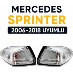 Otokap Universal Mercedes Sprinter 2006-2018 Ayna Sinyali Sağ Sol Takım Yan Ayna Sinyal Lambası Seti