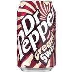 Dr Pepper Cream Swirl Can 330 ml *3'lü