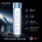 Voss Doğal Mineralli Su (Stıll) 500 ml Pet *1'li