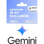 Rimsoft Google Gemini Pro 18 Ay Kişisel Hesaba Tanımlama 5 TB Depolama (Grup Daveti Değildir)