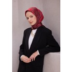 Belli Twill Ipek Desenli Eşarp 4218D