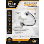 Yep İnşaat Küvet Sifon  Tromplemi Kumandalı Otomatik Küvet Jakuzi Sifonu Stoplu