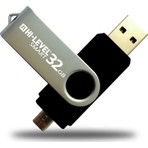 Hi-Level Hı-Level 32 GB USB 2.0 Otg USB Flash Drive Micro USB Bağlantı Tipi ile Yedekleme ve Data Aktarım