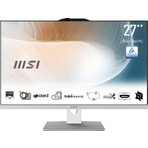 MSI MODERN AM272P 1M-1294XEU Intel Core 5 120U 16GB 512GB SSD Freedos Beyaz 27" All In One Bilgisayar