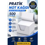 Anı Ofis Kırtasiye Not Kağıdı 500 Yaprak | Kutu Içinde Masaüstü Notluk