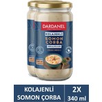 Dardanel Hazır Yemek Somon Çorba Cam Kavanoz 340 gr x 2 Adet