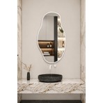 Ant Home Asimetrik Ayna, Çerçeveli Ayna, Duvar Aynası, Konsol Aynası, Banyo Aynası, Çerçeveli Ayna