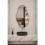Ant Home Asimetrik Ayna, Çerçeveli Ayna, Duvar Aynası, Konsol Aynası, Banyo Aynası, Çerçeveli Ayna