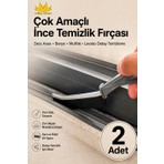 Missclean Çok Amaçlı İnce Temizlik Fırçası 2 Zemin Çizmez Pratik Saklama Çözümü