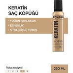 Syoss Keratin Saç Köpüğü 250 ml Organik Parlaklık Tüm Saç Tiplerine Uygun Günlük Kullanım