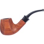 Falconetti 9 Mm. Kahverengi Sandalwood Eğimli Sap Ahşap Pipo RD86