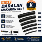 Atx Isıyla Daralan Makaron Kablo Seti - 6 Çeşit Her Biri 1 Metre